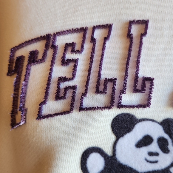 VANS Women's Panda Swearshirt Hoodie Size Large New With Tags - Picture 5 of 7